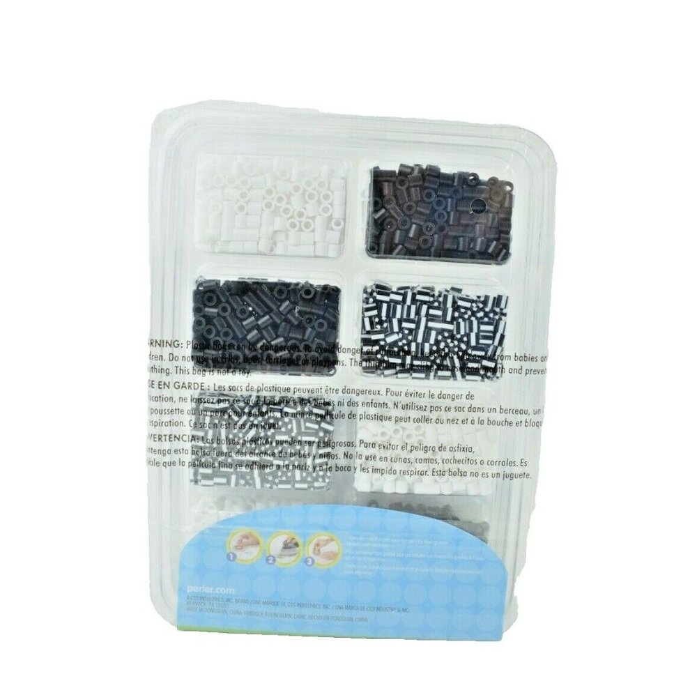 Perler Zebra Bead Tray 2000 Pieces Fused Bead Kit Sealed - Picture 3 of 3
